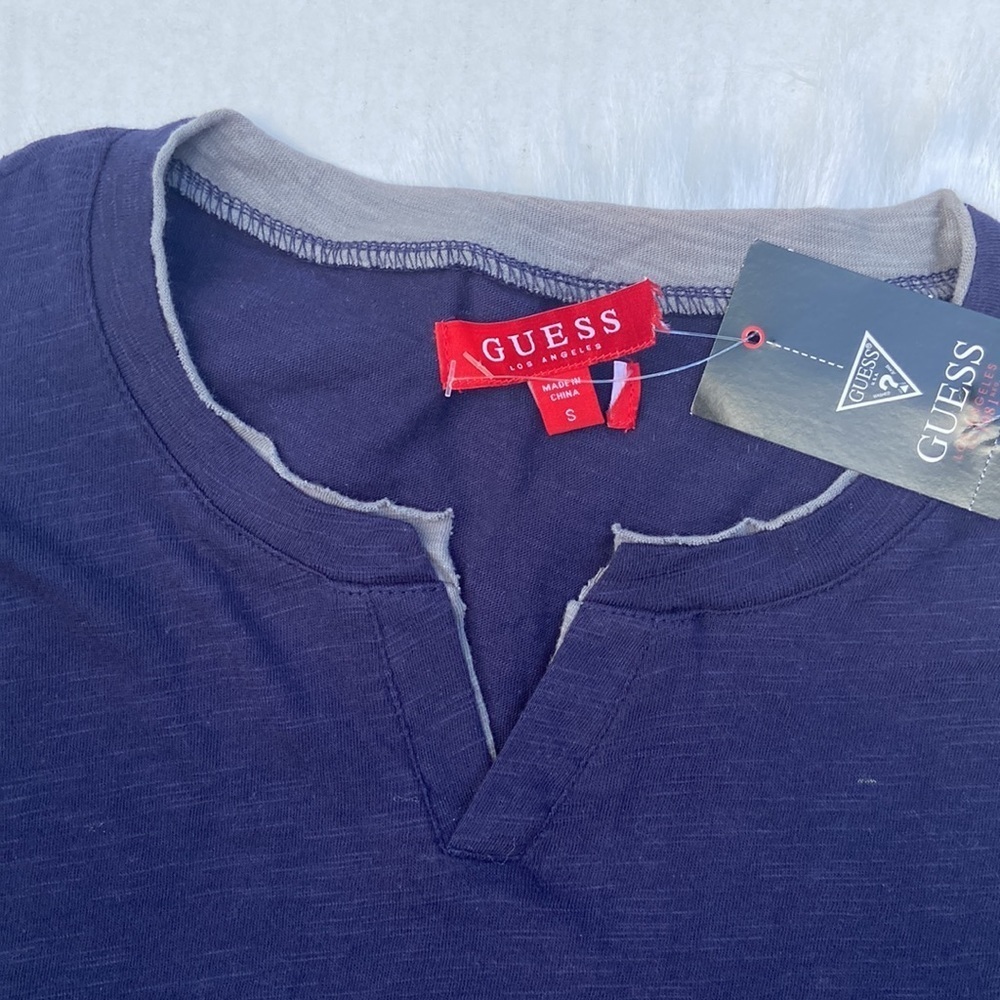 New GUESS Mens Long Sleeve Shirt SZ S - Picture 2 of 6